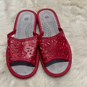 NWOTB genuine leather summer shoes